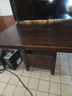 Wooden table