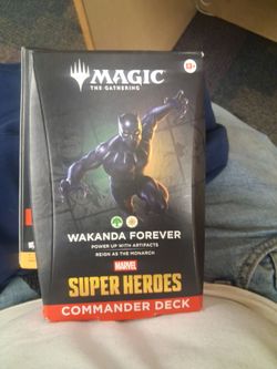 MTG Marvel Super Heroes Wakanda Forever Commander Deck