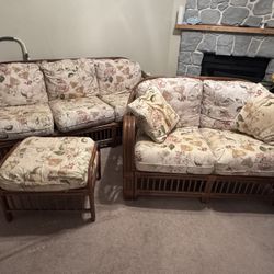 3 Piece Wicker Set