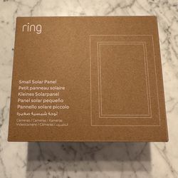 RING Small Solar Panel