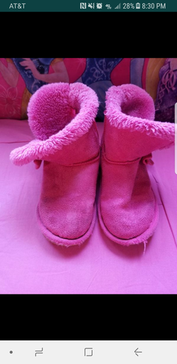 Botas de niña