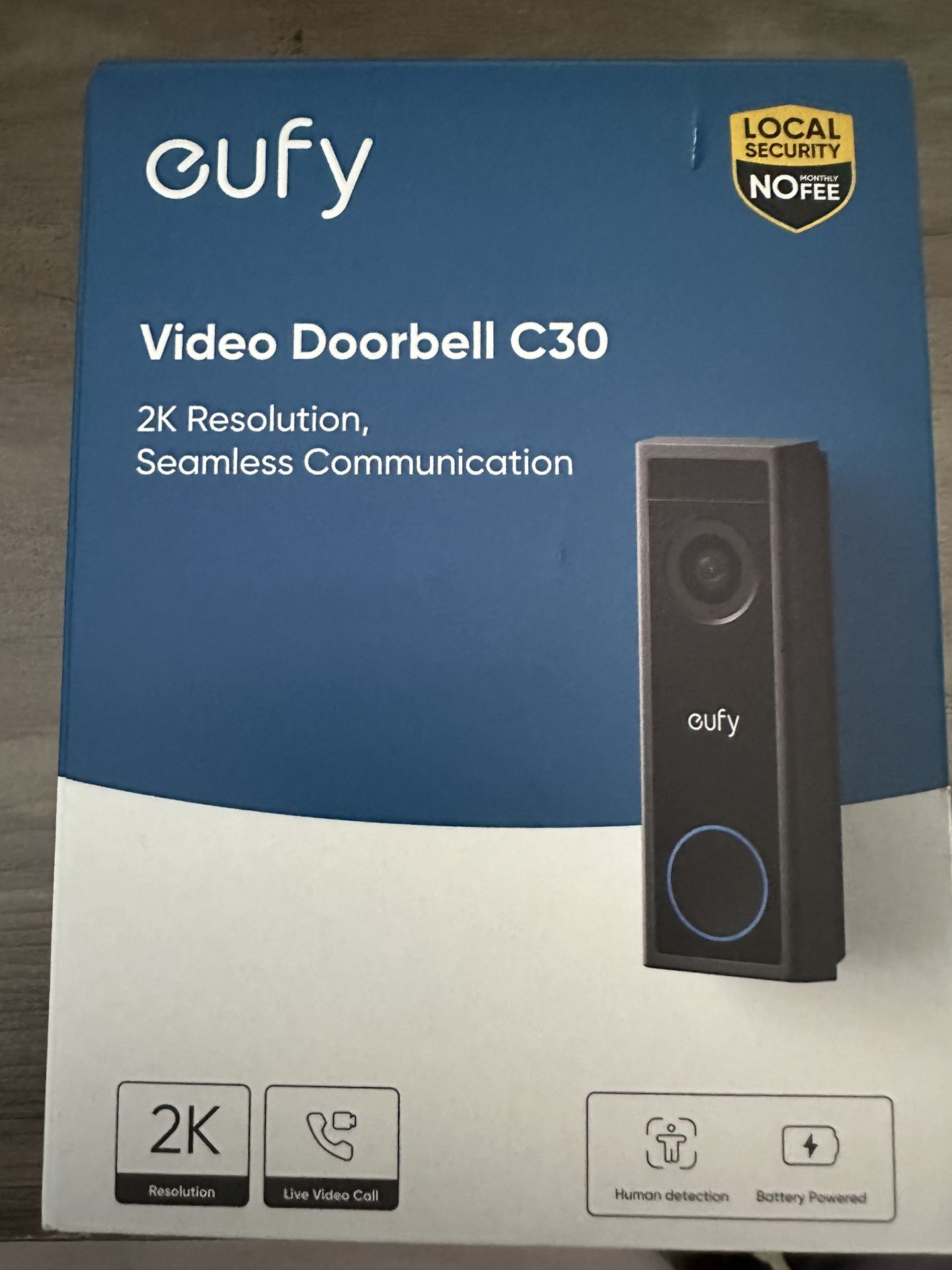 *NEW* Eufy C30 doorbell with local storage ( no subscriptions, ever!)