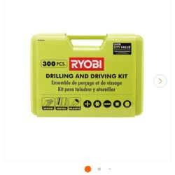 Ryobi Drilling And Driving Set 