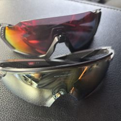 Oakley Sunglasses “Encoders” And “Flight Jacket”