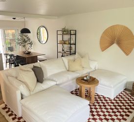 Restoration Hardware Cloud Slope 5 piece  sectional (including 2 ottoman)