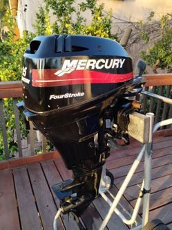 2004 15 hp four stroke outboard Short shaft pull start