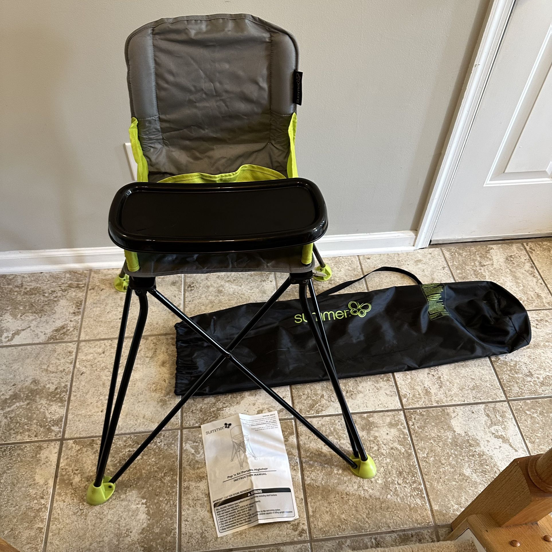 Summer Pop 'N Sit Portable Infant Highchair