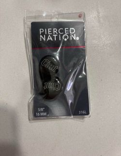 Pierced Nation/Morbid Metals Plugs (never used)