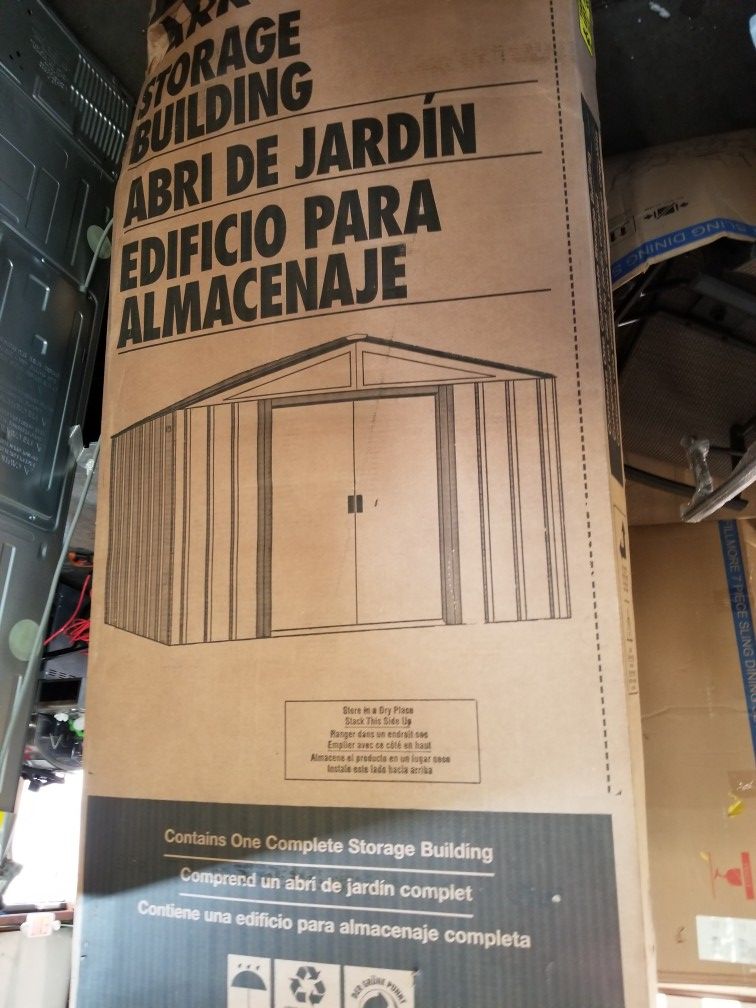 Arrow SR1012 10' x 12' Barn Roof Storage Shed