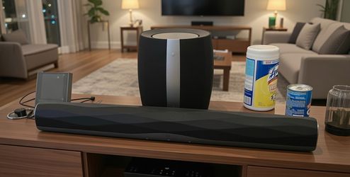 Bowers & Wilkins Formation Bar soundbar + Formation Bass subwoofer good condition