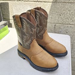 Size 8.5 EE Ariat Work Boots Soft Toe