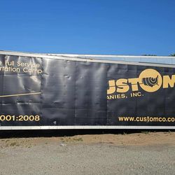 shed box truck storage 