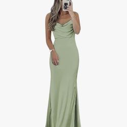 Sage Green bridesmaids Dress Size 12, & 14
