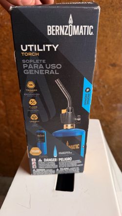 Bernzomatic Utility Propane Torch Kit – Trigger Start – New in Box