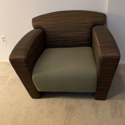 Fabric armchair