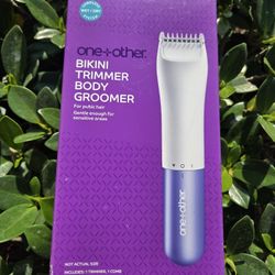 Bikini Trimmer Body Groomer One AA Battery  New In The Box 