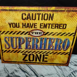 24 X 29.75 Superhero Canvas Art