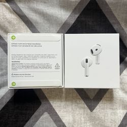 Air Pods 4 W/Noise Canceling