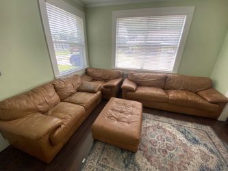 3 Piece Couch Set + Ottoman