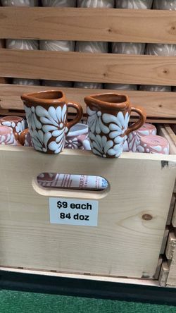 talavera shot glass $9 each $84 doz=