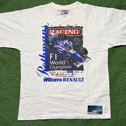Vintage Formula 1 F1 World Champions 1997 Shirt Medium 