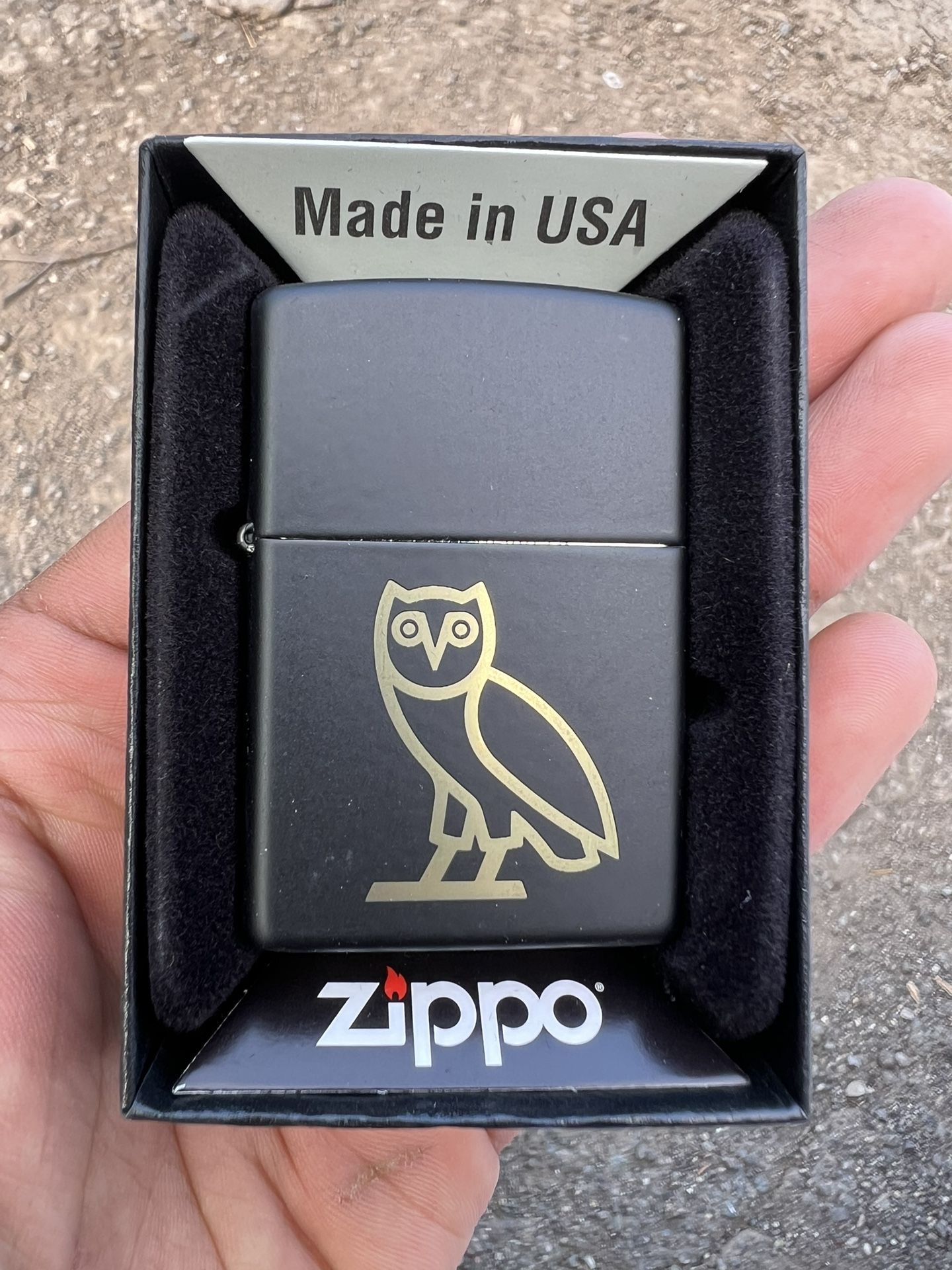 OVO ZIPPO LIGHTER RARE COLLECTABLE