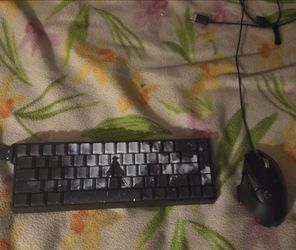 keyboard mouse AULA Win68HE + Logitech g502
