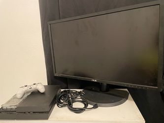 Ps4 with monitor