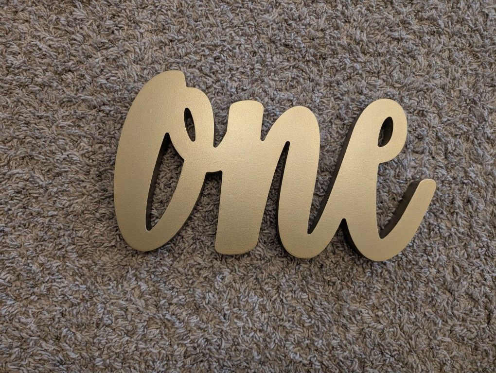 Gold Sign