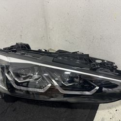 2021-2024 BMW 4 SERIES M4 CHROME W/O SHADOW LINE OEM RIGHT RH LED HEADLIGHT B2