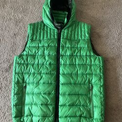 Men’s Tommy Hilfiger Full Zip Puffer Vest With Hood