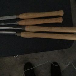 Carving tools for a Lathe