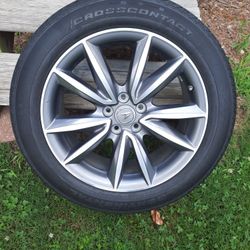 4 Wheels with Tires. 