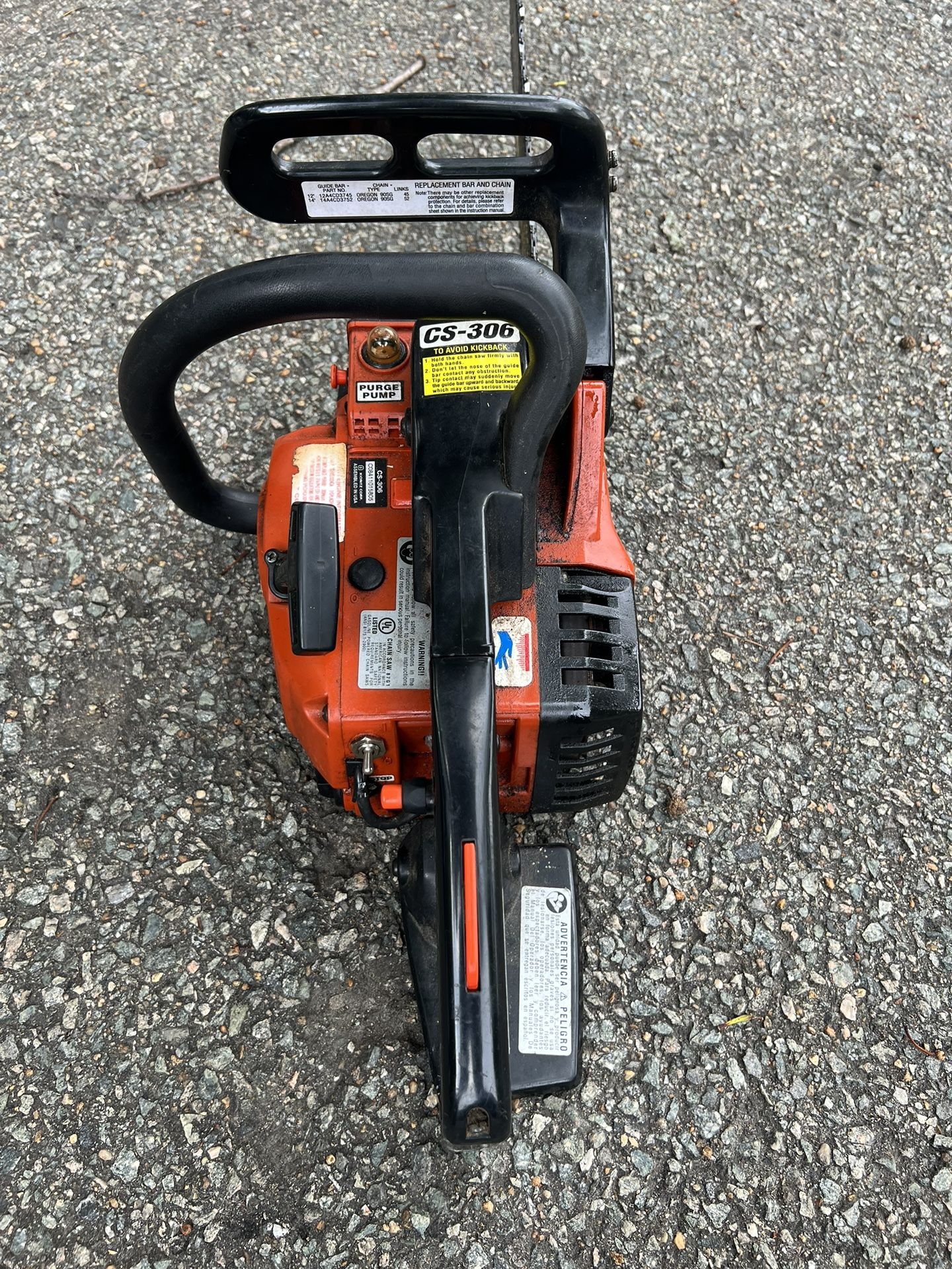 Echo Cs 306 Chainsaw for Sale in Richmond, VA OfferUp