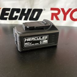 Hercules 20v 5Ah Battery