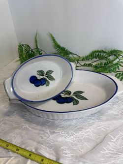 Vintage serving dishes