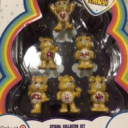 NEW NIB Care Bears Collector Set Gold Ruby Edition Figures 40th Anniversary Target Exclusive