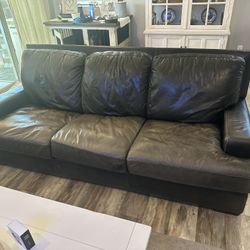 Leather Sofa