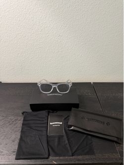 Chrome heart glasses
