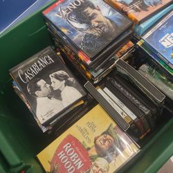 Container Full Of DVD Movies $40