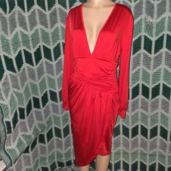 New Red Dress Size XXL
