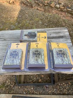 Browning Lock Boxes (4) $28 Each  Python Cable Lock (1) 6’ $18 Each OBO