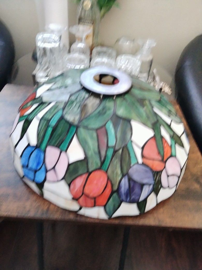 Handpainted Tiffany Lamp Shade