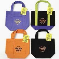 Trader Joe’s Halloween Mini Canvas Tote Bag