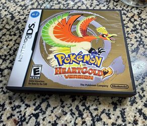 Pokemon Heartgold w/Case