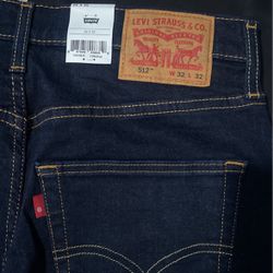 32x32 Mens Levi’s 512 Slim Taper Jeans