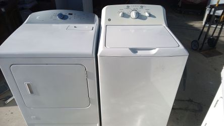 GE washer and Kenmore gas dryer
