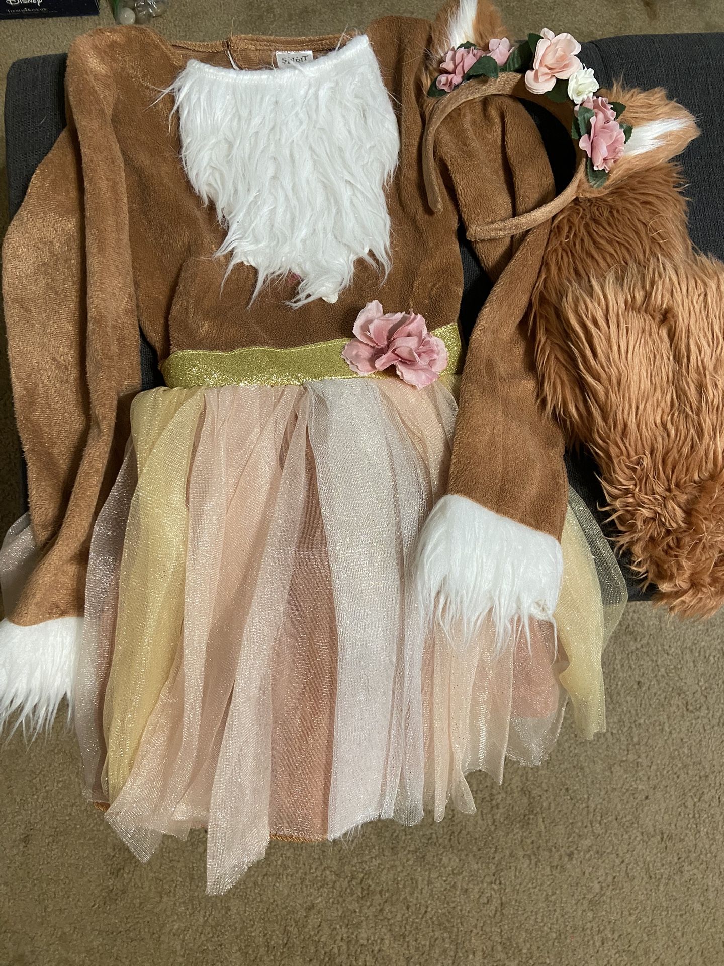 Girl’s Fox Costume - Size medium