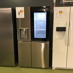 Lg Side By Side Smart Instaview Refrigerator ✅