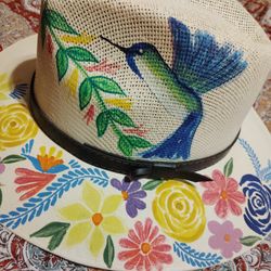 Hand Painted Hat